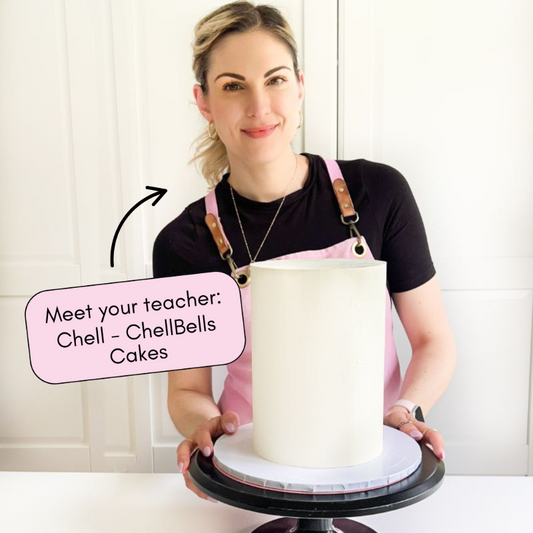 ONLINE Let's Ganache Cake Course - ChellBells Cakes