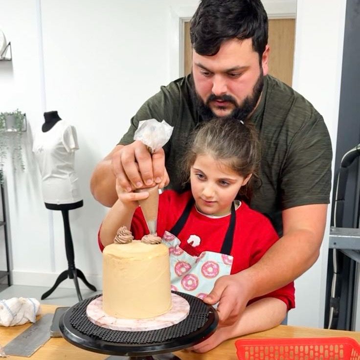 Child with Adult Christmas Rudolf Cake Decorating Class with ChellBells Cakes (approx 6-18 Year Olds)