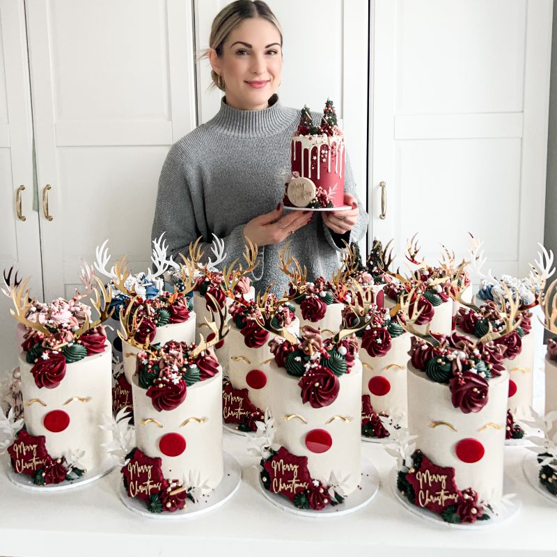 Mini Ruddy's Christmas Class with ChellBells at The LissieLou Cake School