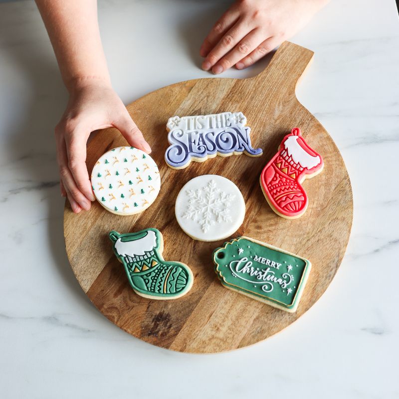 Christmas Cookie Decorating Techniques with Kookies at The LissieLou Cake School
