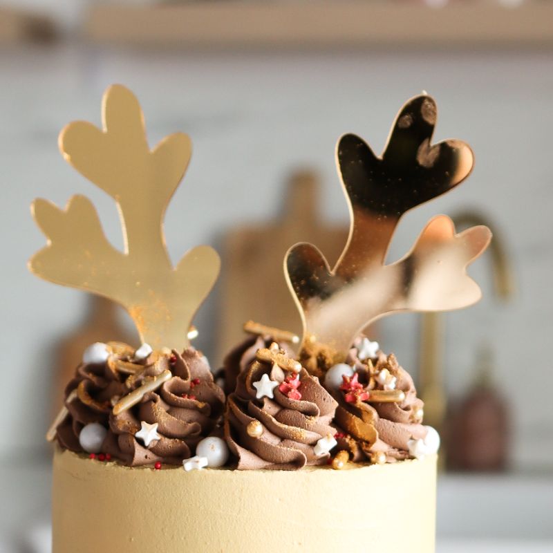 Child with Adult Christmas Rudolf Cake Decorating Class with The LissieLou Baker (approx 7-18 Year Olds)