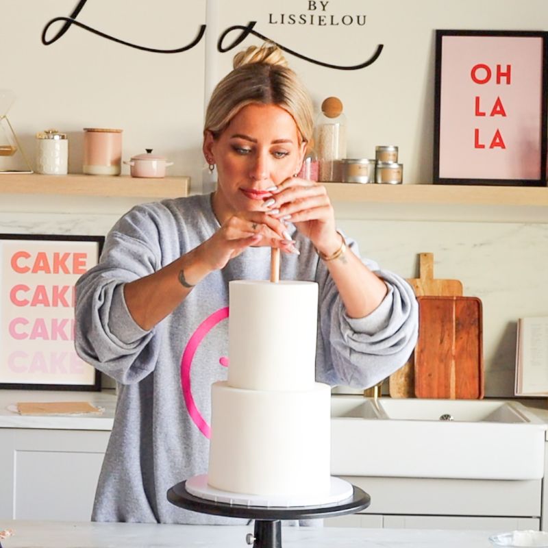 How to create a Two Tier Fondant Cake Course - Jenna Rae Cakes