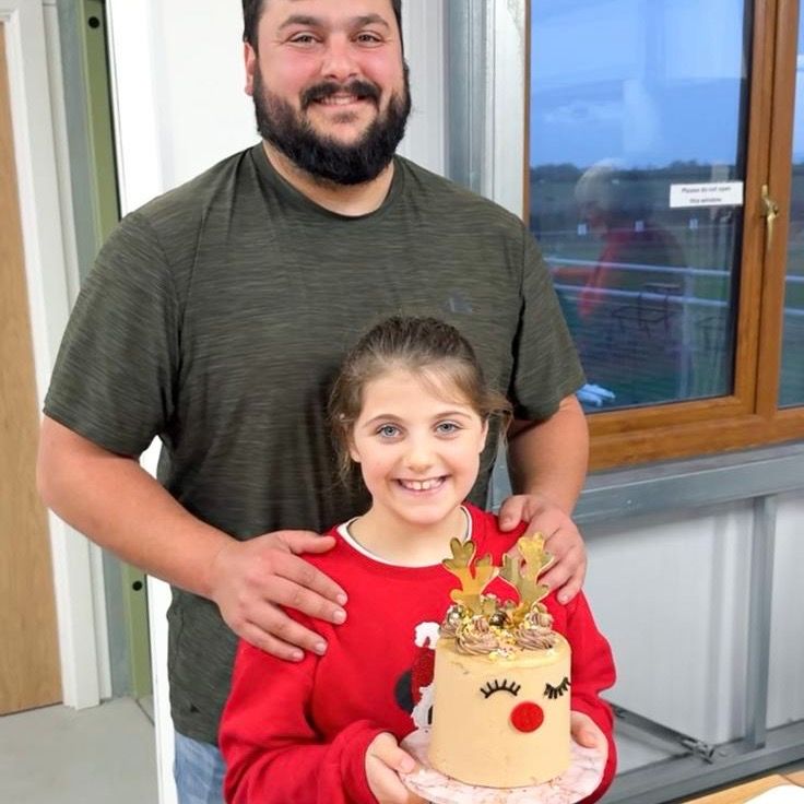 Child with Adult Christmas Rudolf Cake Decorating Class with ChellBells Cakes (approx 6-18 Year Olds)