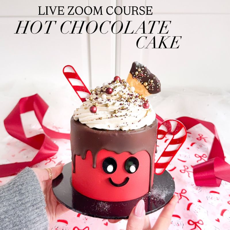 Hot Chocolate Zoom Course Recording - ChellBells Cakes