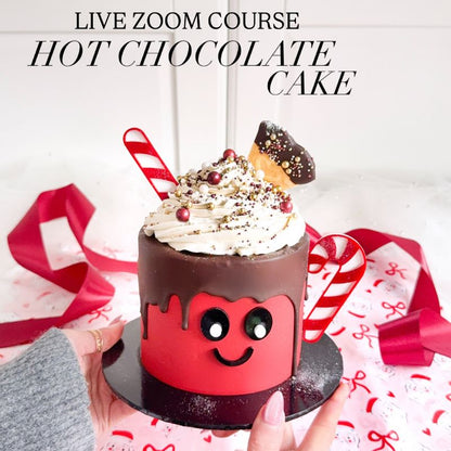 Hot Chocolate Zoom Course Recording - ChellBells Cakes