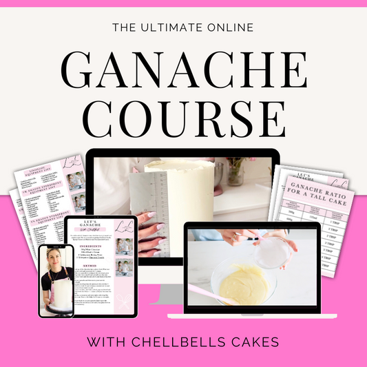 ONLINE Let's Ganache Cake Course - ChellBells Cakes