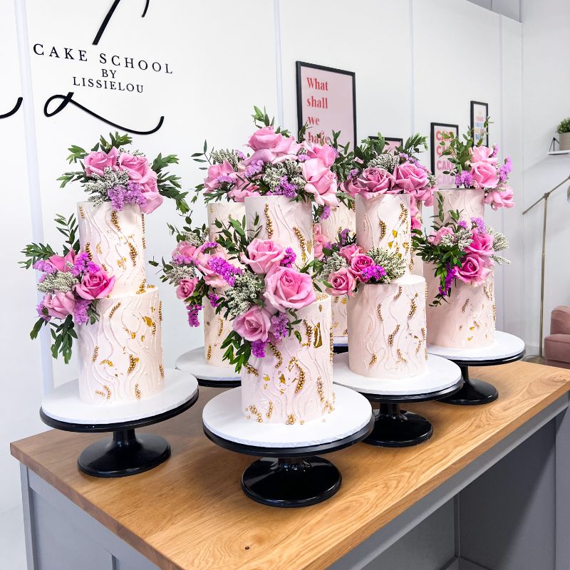 Floral Dreams Wedding 2 Day Class with ChellBells Cakes at The LissieLou Cake School