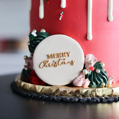 Online Mini Christmas Tree Cake Course - ChellBells Cakes