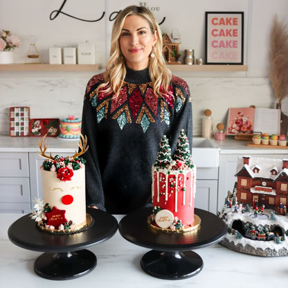 Online Mini Christmas Tree Cake Course - ChellBells Cakes