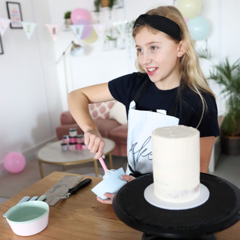 Chocolate Drip Extravaganza Cake Class: Adult with Child at The LissieLou Cake School