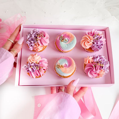 Fancy Piping Techniques Cupcake Class by ChellBells Cakes