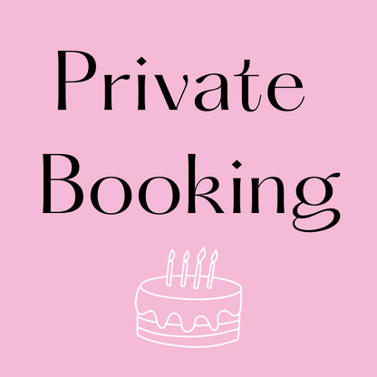 Private Cake School Booking