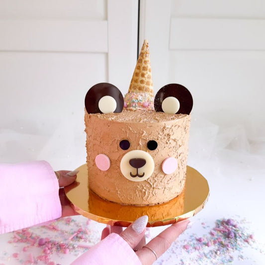 Bear Cake Course- Child with Adult Cake Decorating Class (approx 6-18 Year Olds)