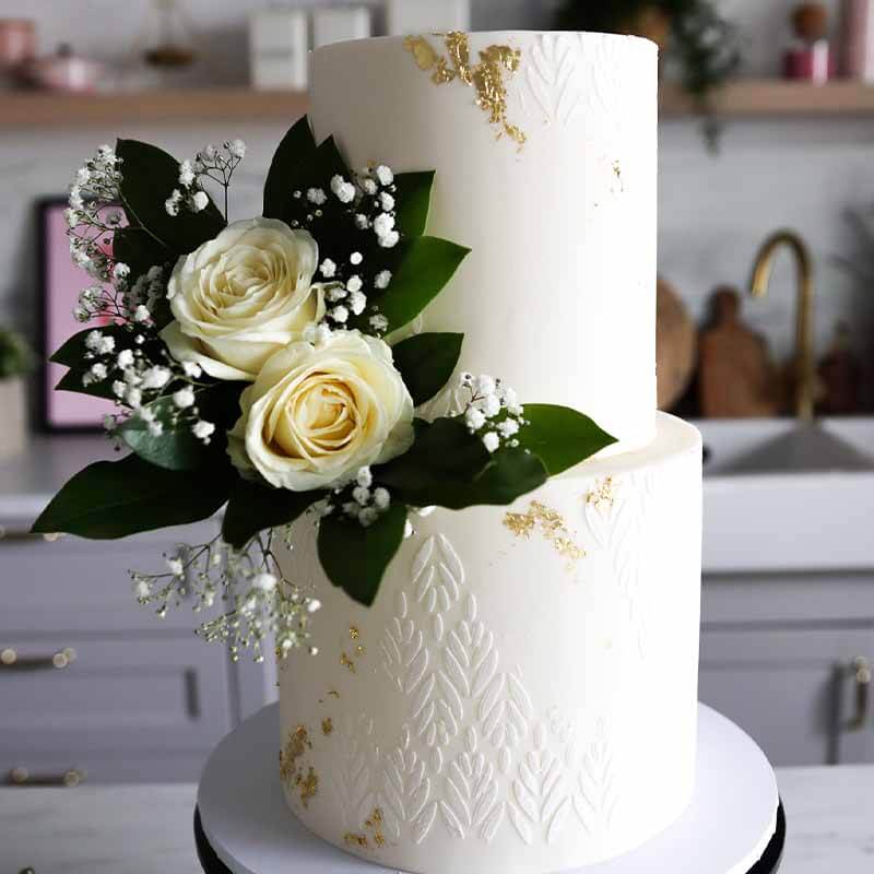 Buttercream Wedding Cakes | Naked Cakes | Macaron Towers